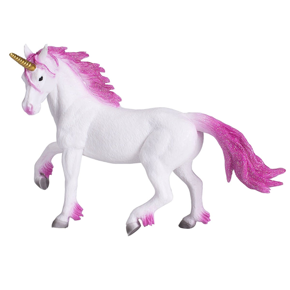 Figurina Mojo Unicorn Roz, Pictată Manual