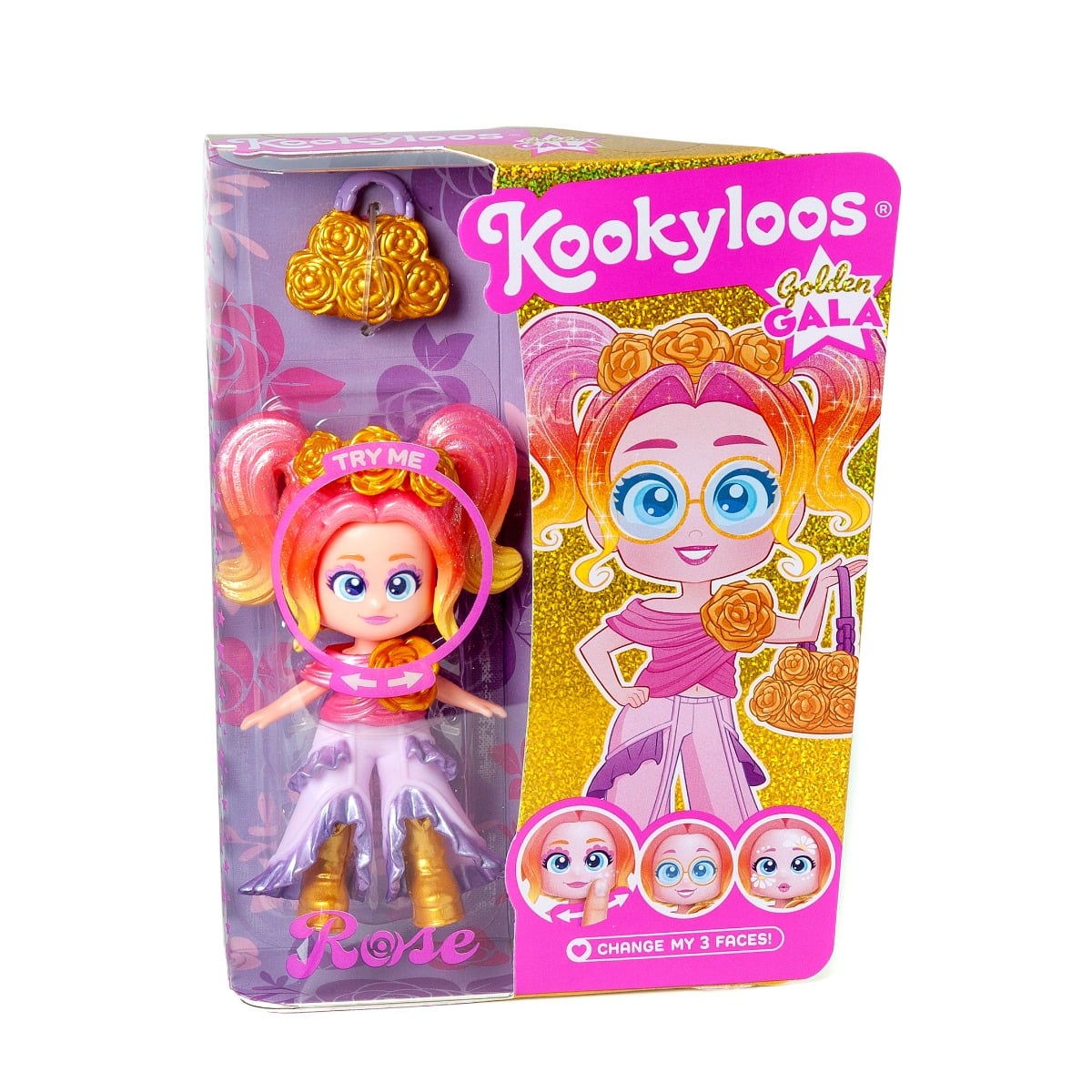 Papusa Kookyloos Rose, Golden Gala, Schimbare Expresii