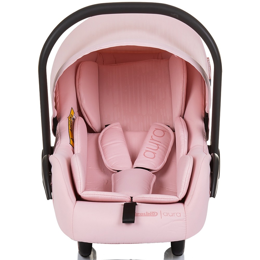 Carucior Chipolino Aura 3 in 1 Flamingo i-Size - imagine 2