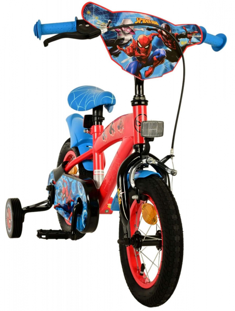 Bicicleta EL Spiderman 12 inch Eandl Cycles - imagine 8