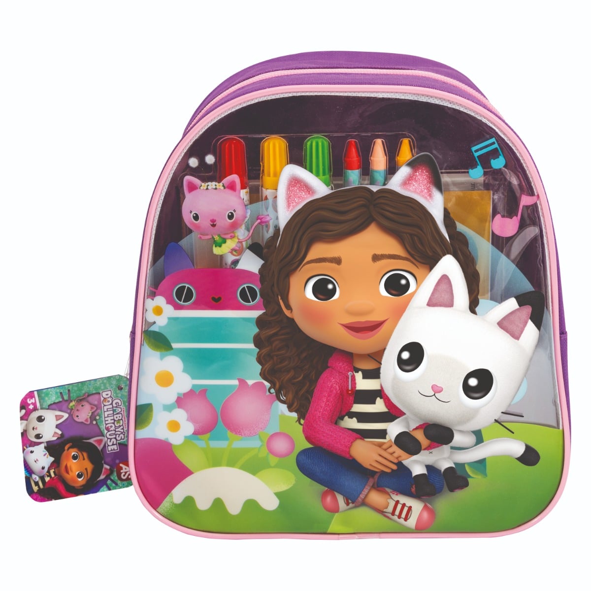 Set desen rucsac Gabbys Dollhouse