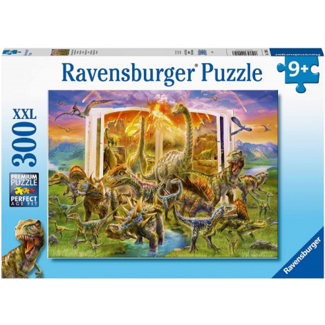 Puzzle Cartea Dinozaurilor, 300 piese, Ravensburger