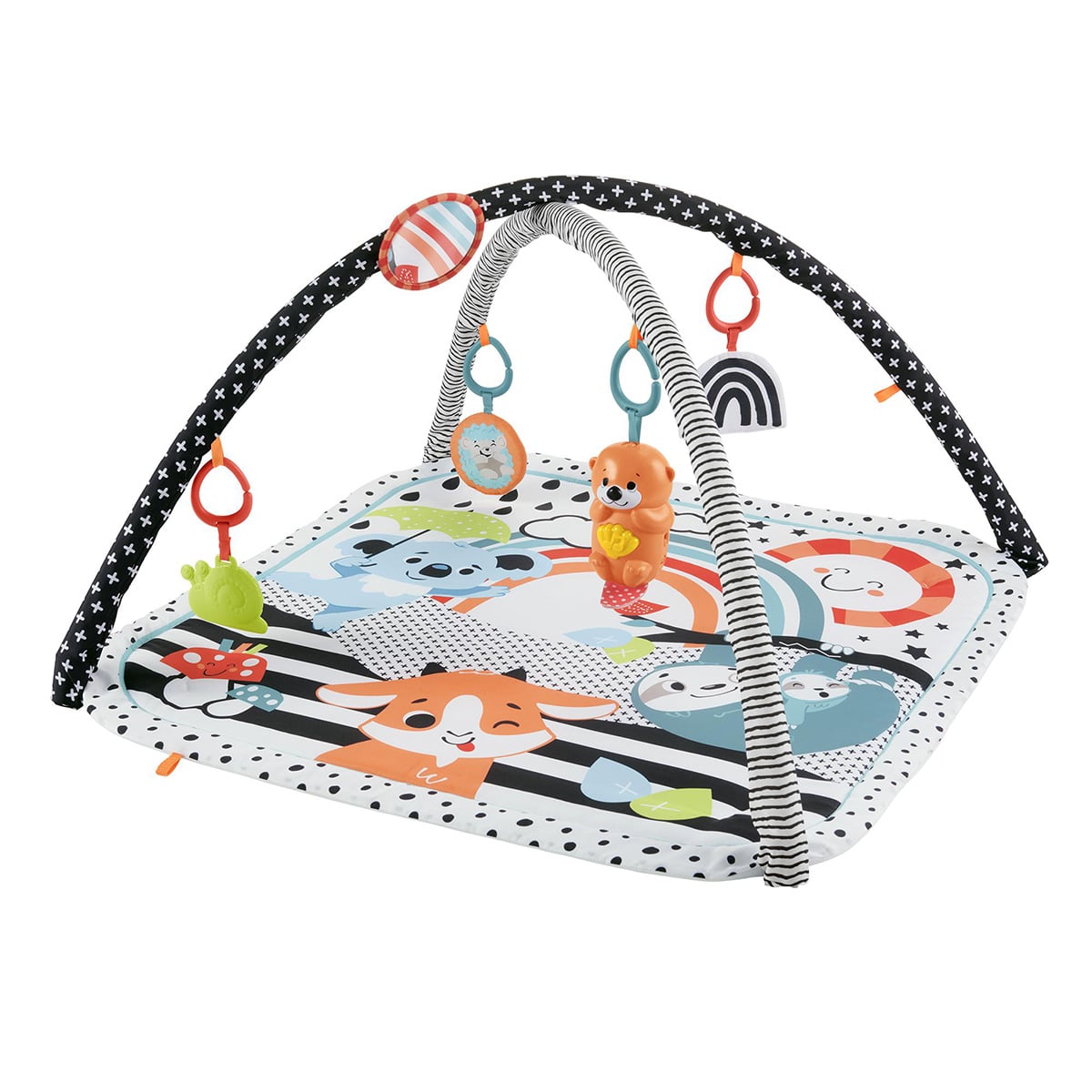 Saltea Activitati Fisher Price 3in1 Glow and Grow Gym