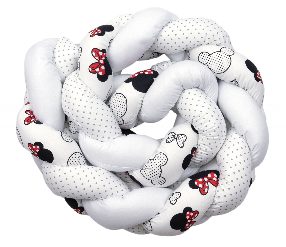 Aparatoare Patut Amy Bumper Velcro, 210x21 cm - imagine 2