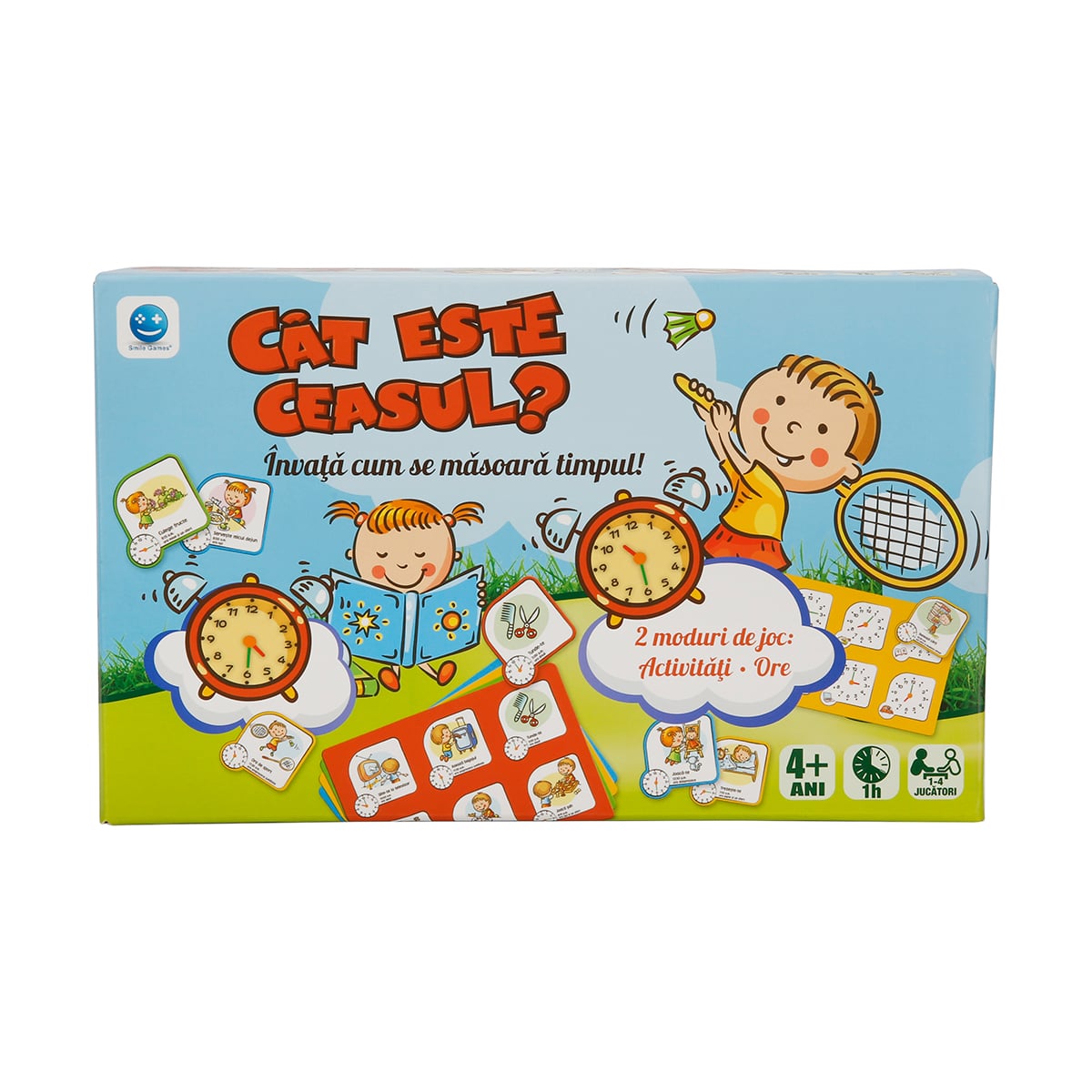Joc Educativ "Ceasul?" | Smile Games - Învățare Simplă