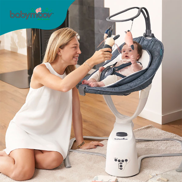 Leagan Babymoov Swoon Motion Petal, Confort Premium - imagine 6