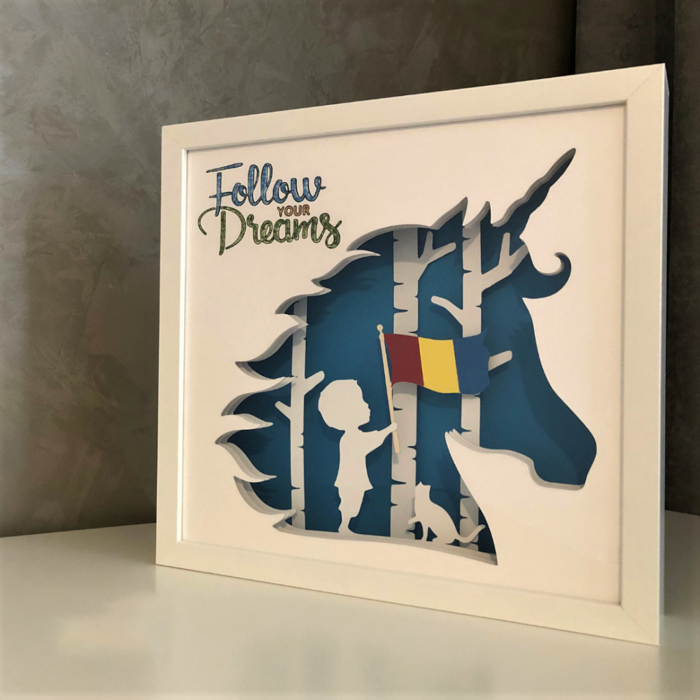 Tablou Luminos Baiețel 026 | Noorhandmadeatelier - imagine 7