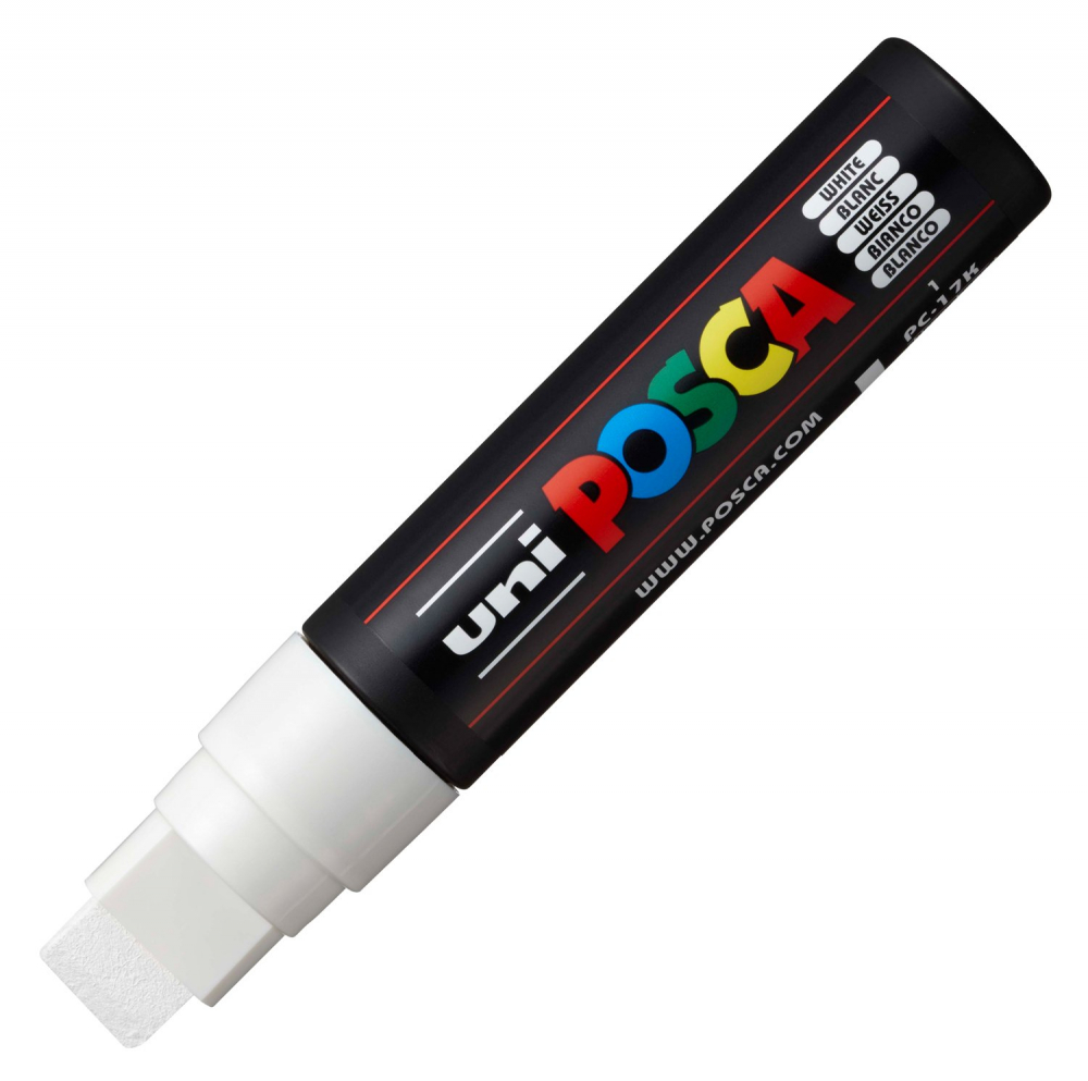Marker Posca UNI PC-17K Alb 15mm XXL