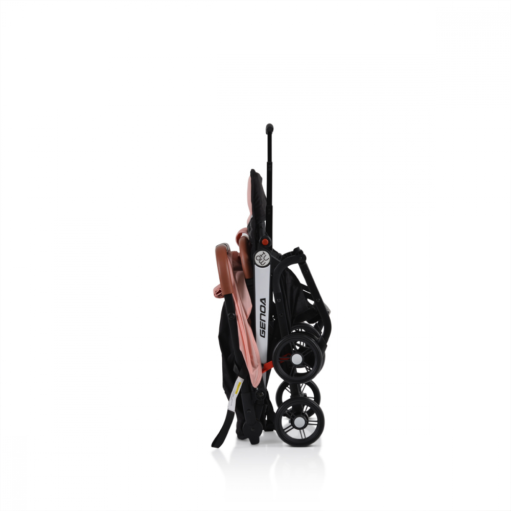 Carucior Sport Moni Genoa Pink, Pliere Compacta - imagine 9