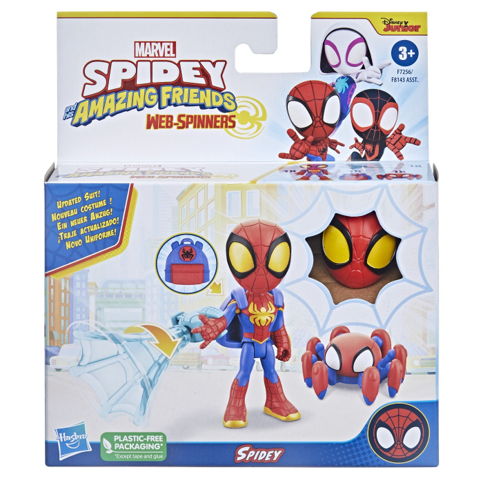 Set Figurina Spidey 10cm si Accesorii Spider-Man