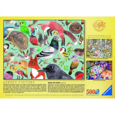 Puzzle Grădină 500p Ravensburger Relaxant - imagine 3