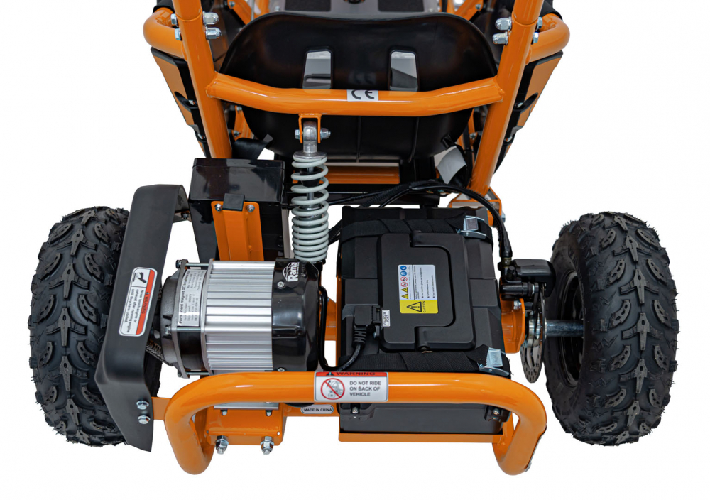 Kart Electric Maighty Orange Ramiz 1000W - 30km/h - imagine 2