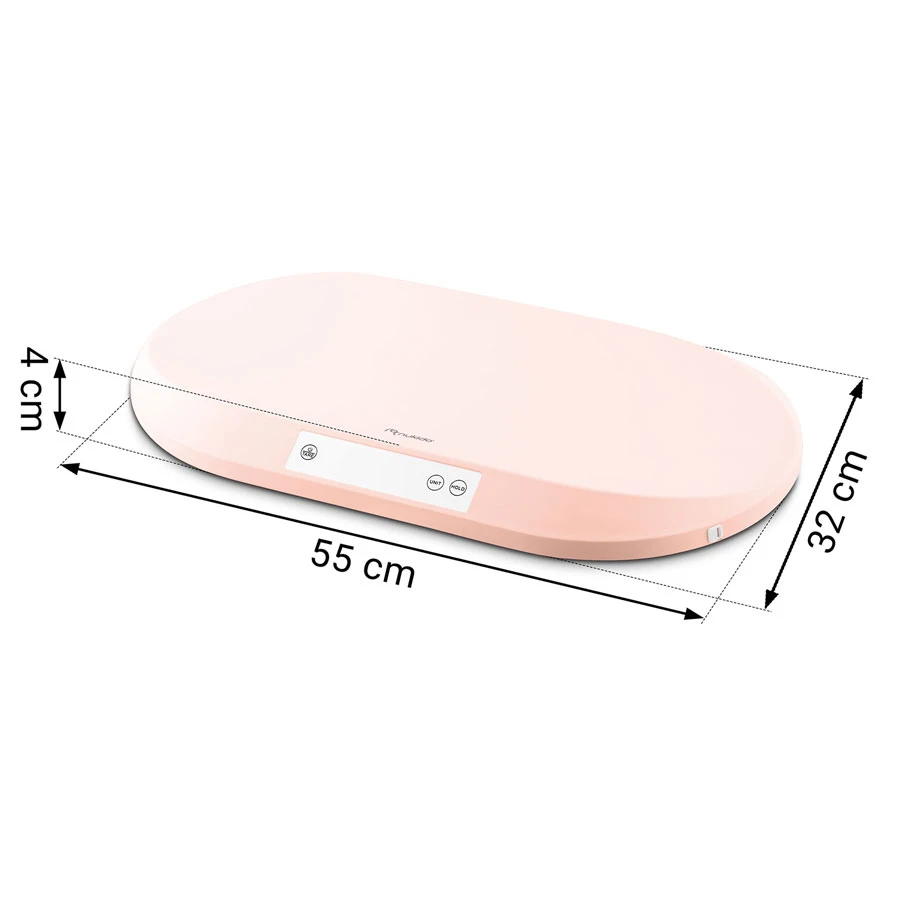 Cantar Nukido Pink 40kg | Cântar electronic copii