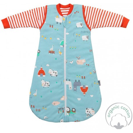 Slumbersac Sac Dormit Detasabil Farmyard 70cm - imagine 3