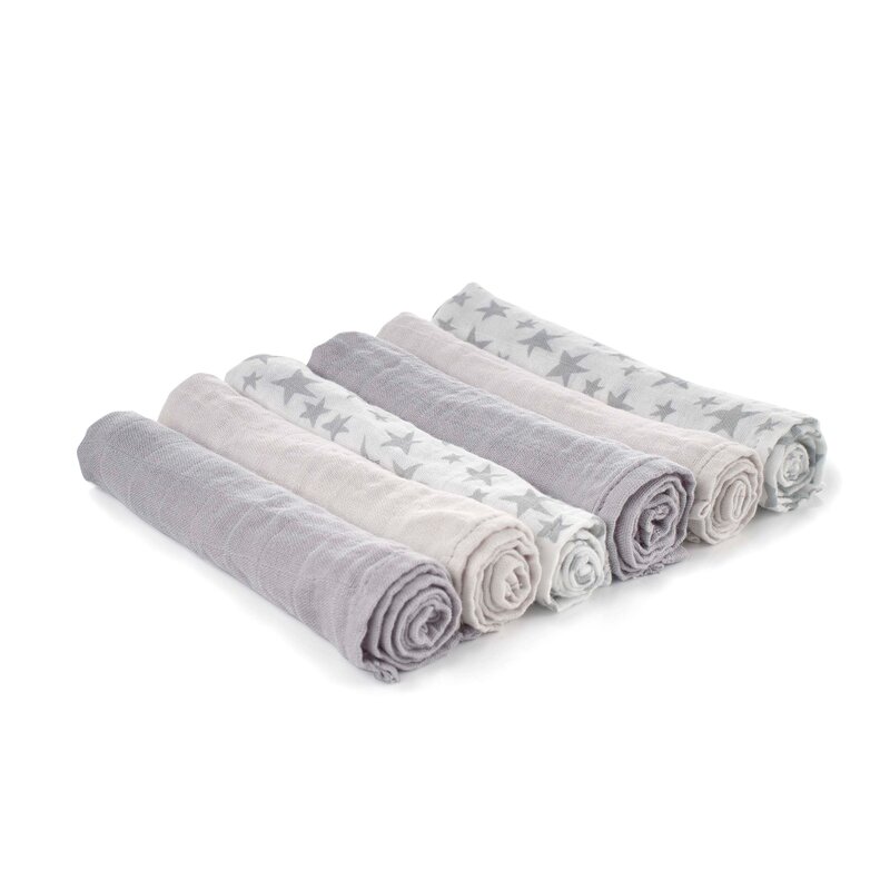Set Scutece Jane Muselină Bambus | 6 Bucăți - imagine 2