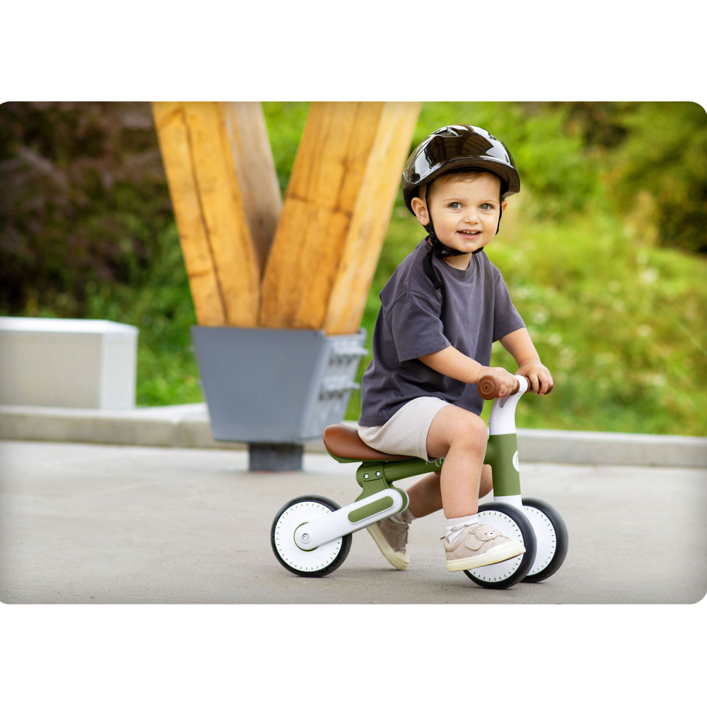 Bicicleta Echilibru Nukido Verde | Dezvoltare Copii - imagine 9