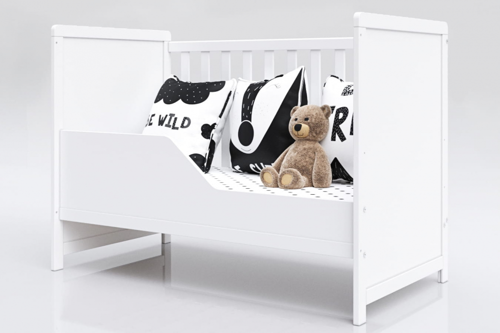 Patut lemn Nichiduta Lilia, 3 nivele, 120x60 cm - imagine 6