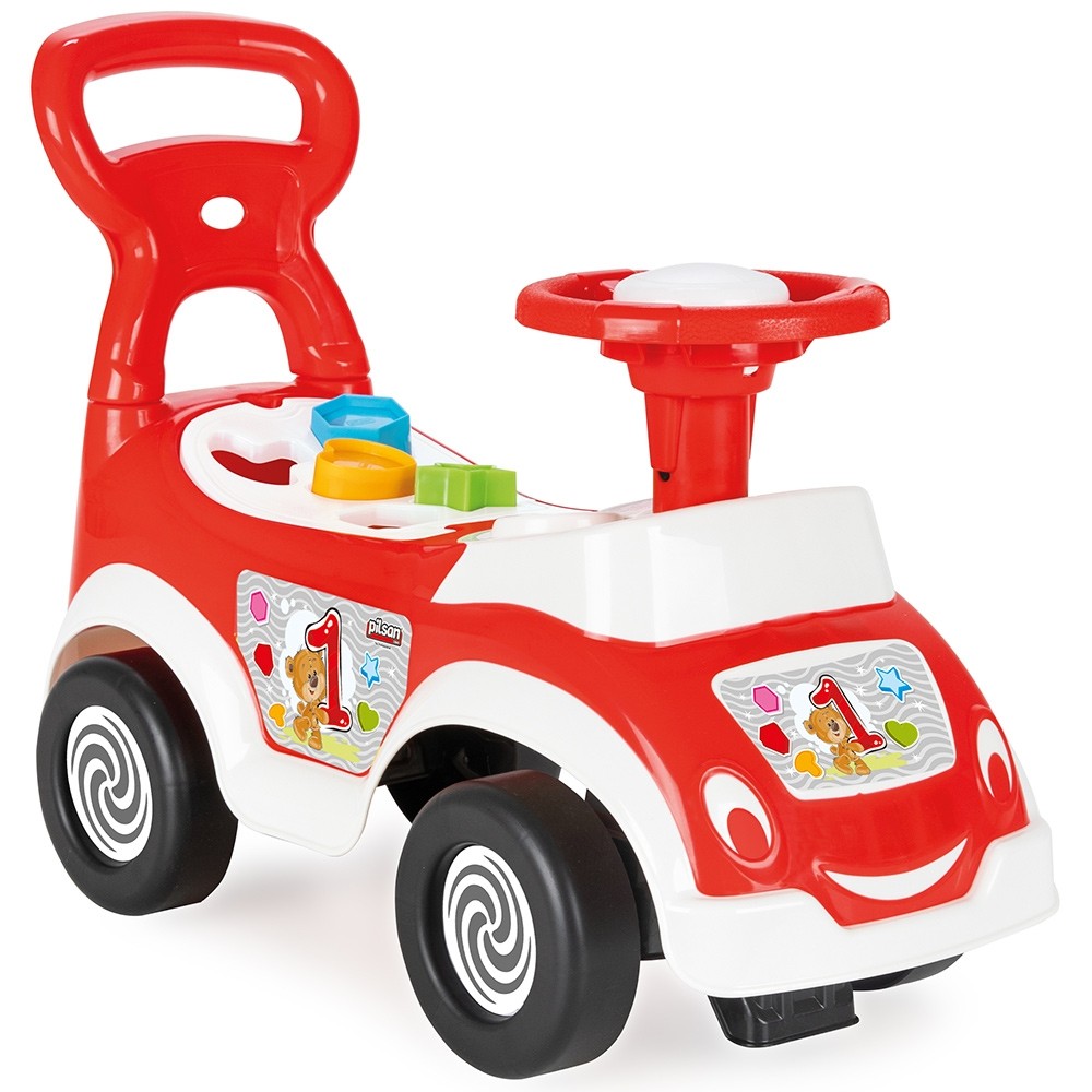 Masinita Ride-On Pilsan Shape Sorter Red