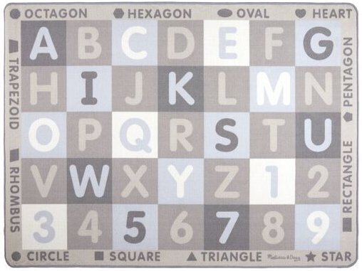 Covor educativ Litere si numere Melissa & Doug