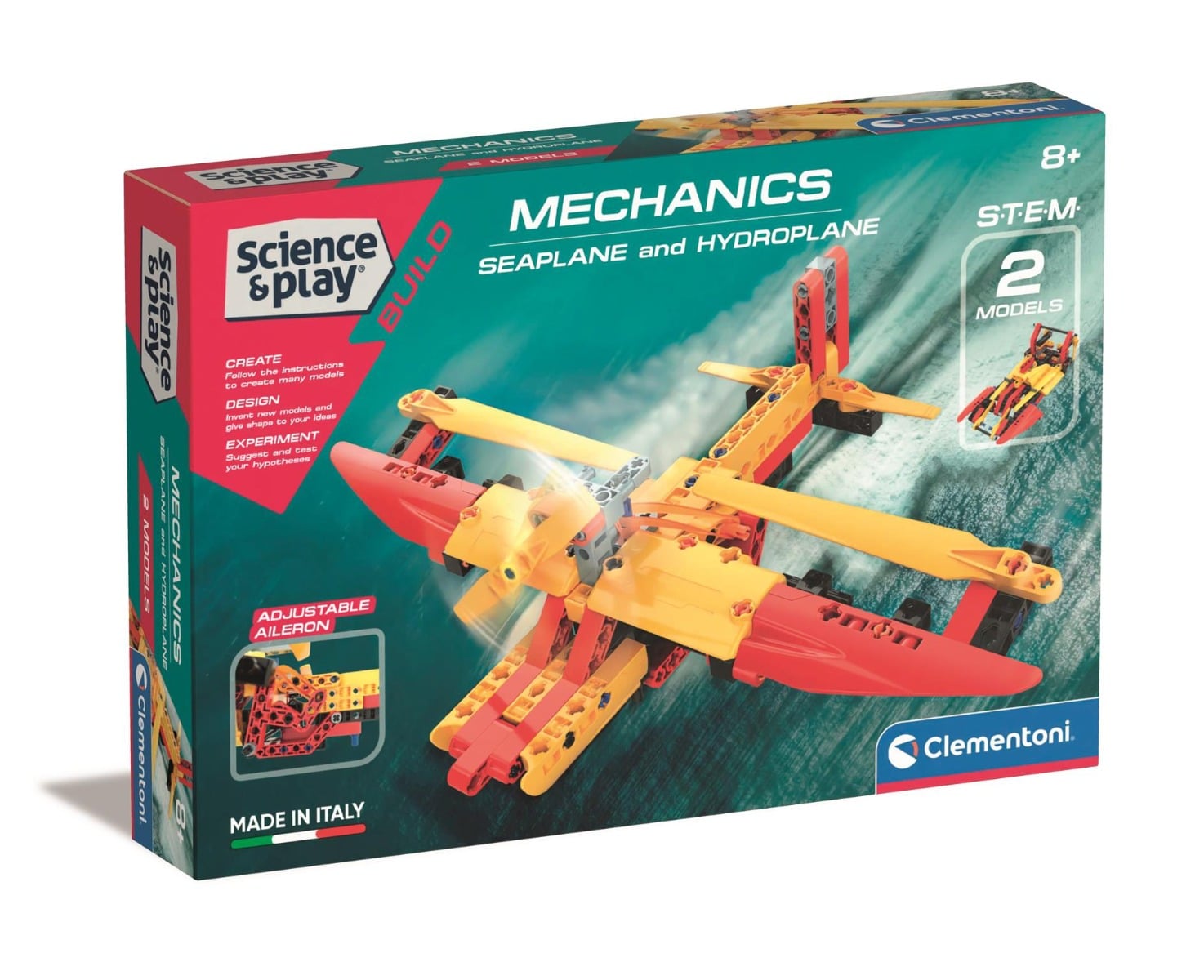 Kit Constructie Clementoni Hidroavion 8+ Ani