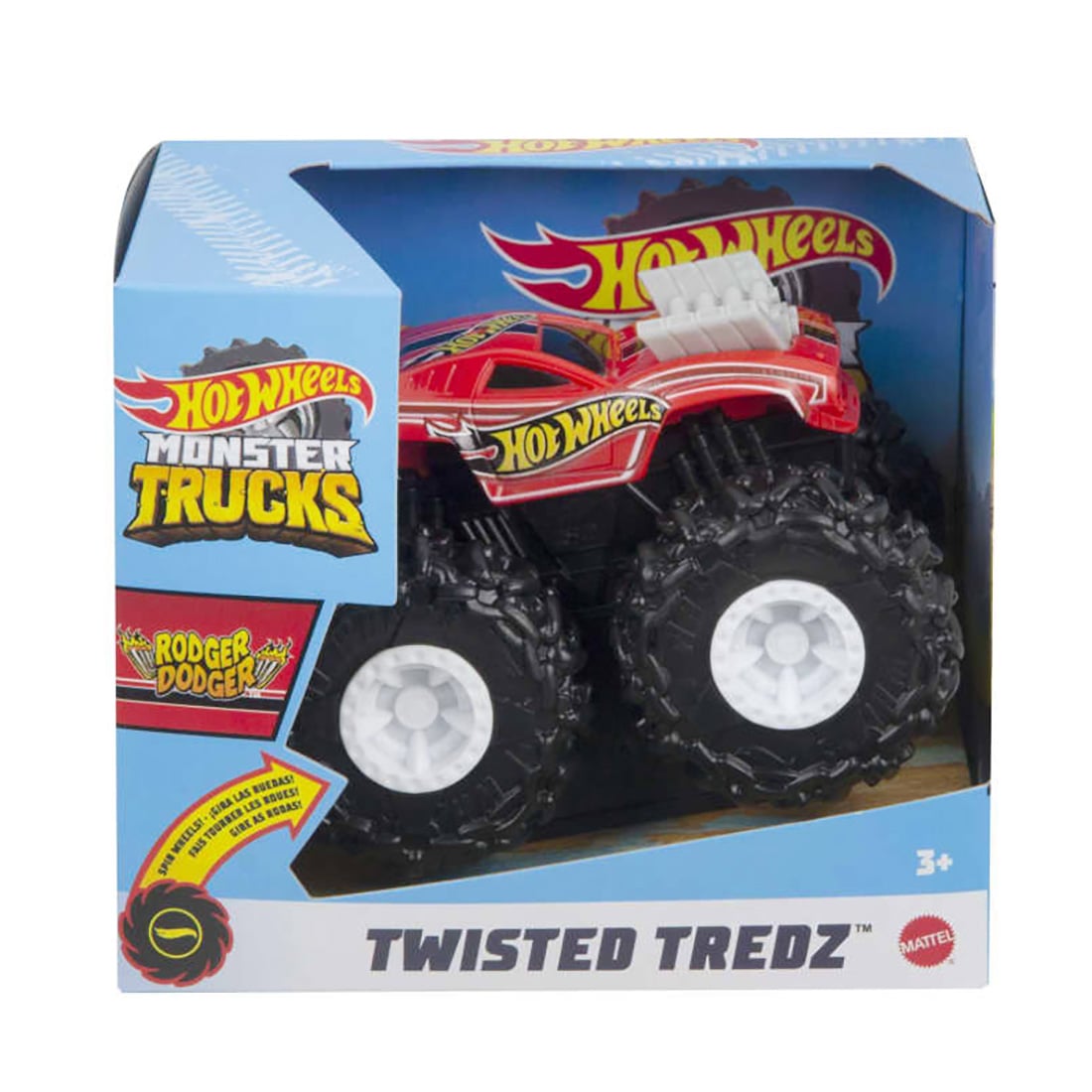 Hot Wheels Rodger Dodger Twisted Tredz 1:43