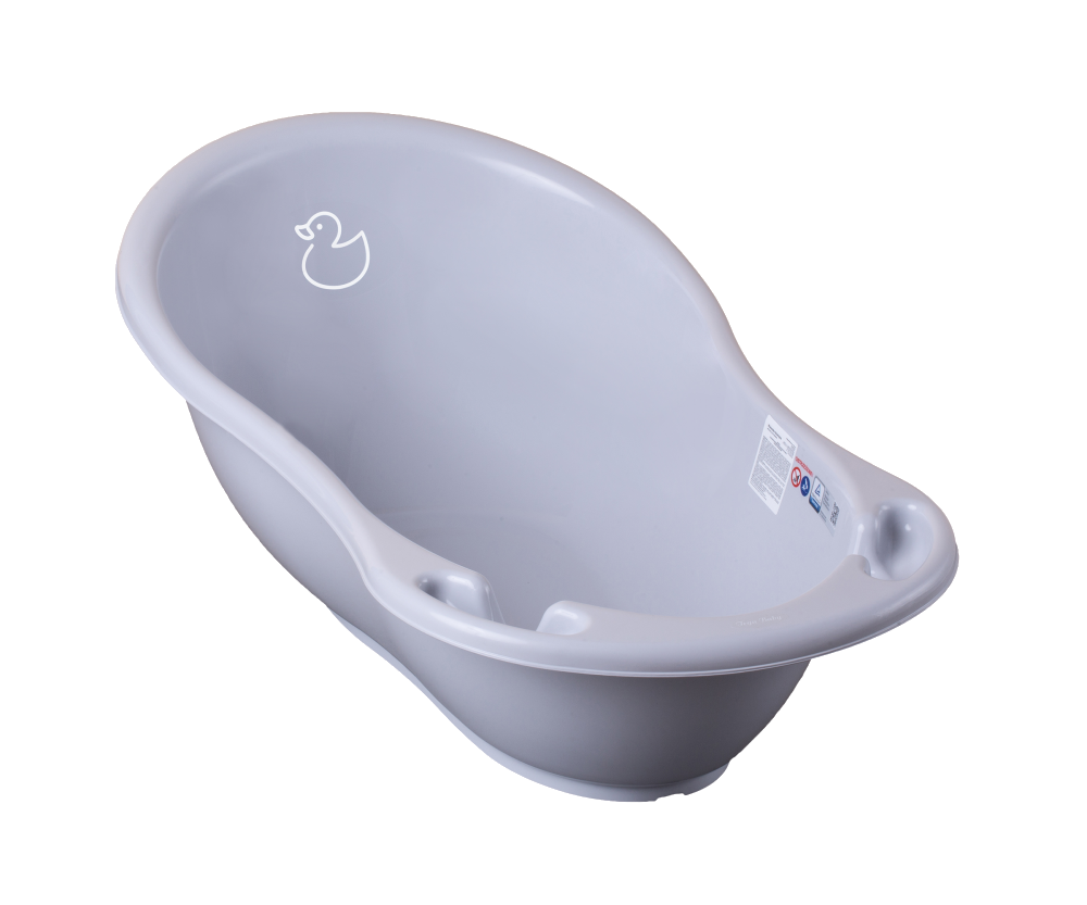 Cadita Tega Baby cu senzor temperatura 102cm Gri - imagine 2