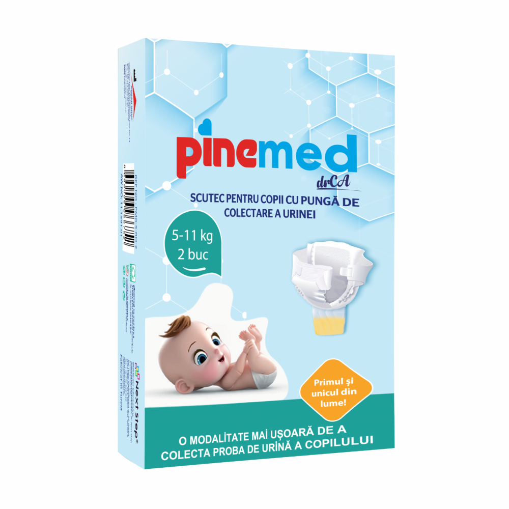 Scutece PineMed 5-11kg cu pungă colectare - imagine 4