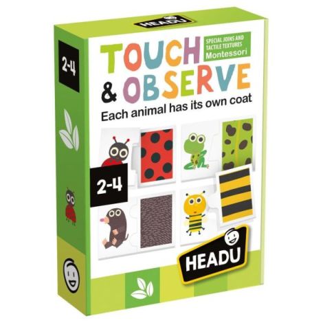 Puzzle Montessori Headu | Tactil și Educativ - imagine 3