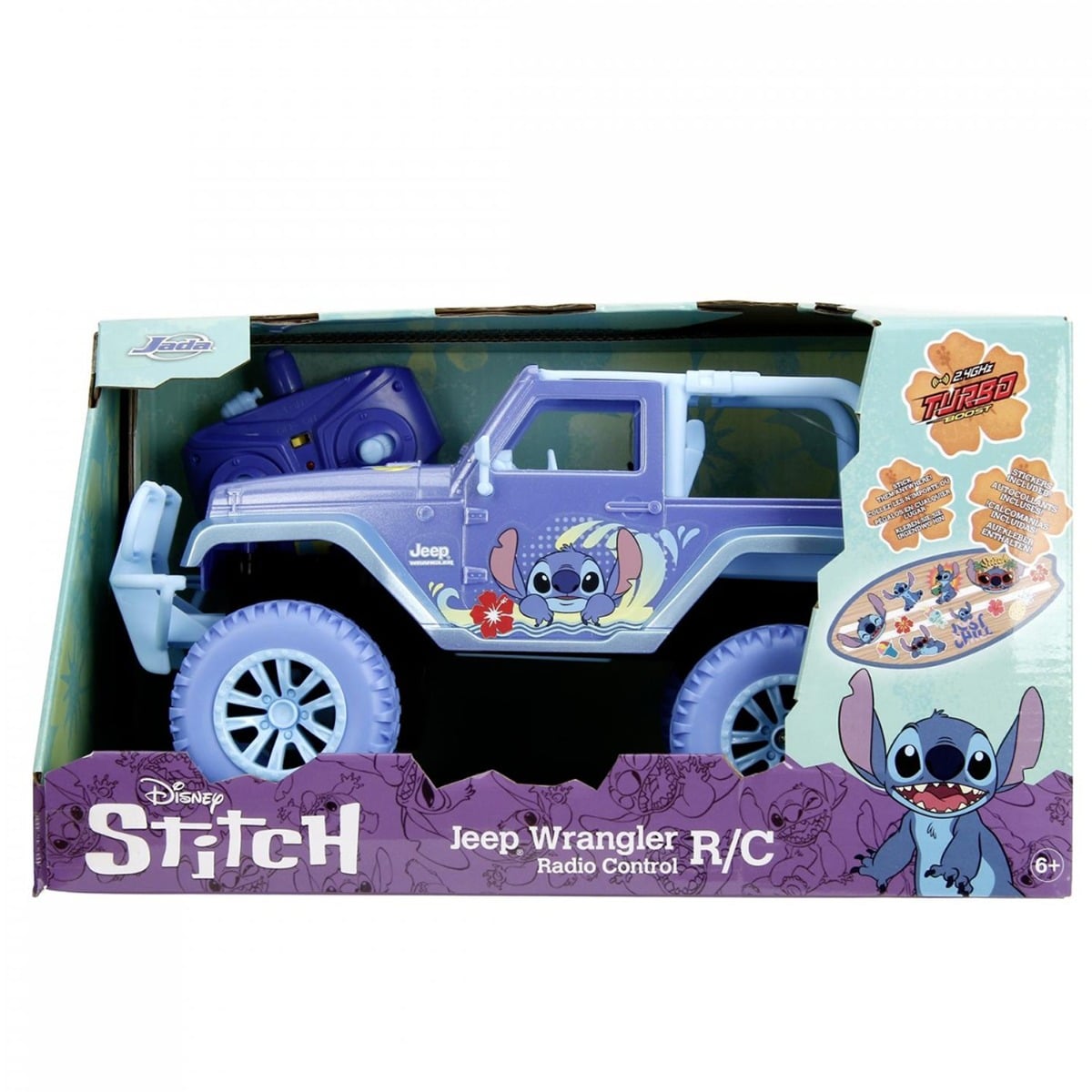 Jada Stitch Jeep RC 1:16 | 9 km/h Viteză Turbo
