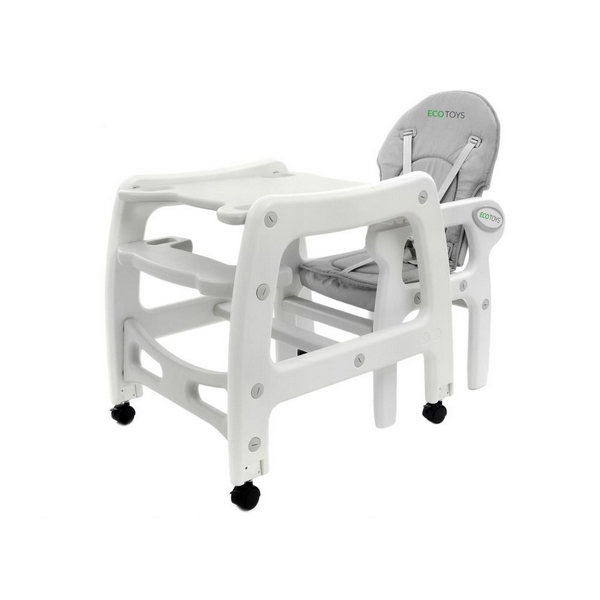 Scaun de masa 3 in 1 Ecotoys HC-223 Gri - imagine 3