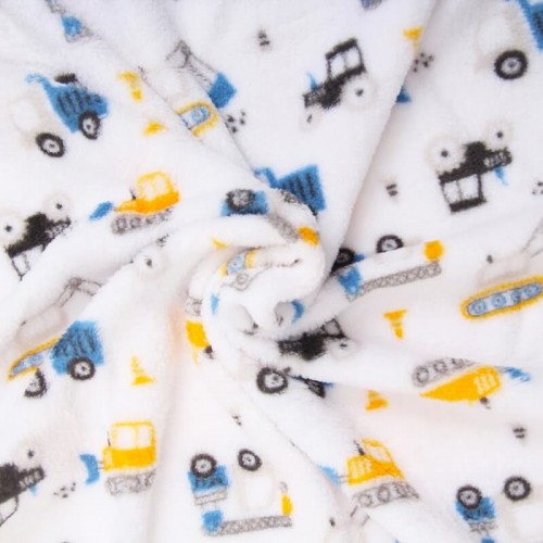 Paturica Fleece Bebe Autovehicule Mother's Choice