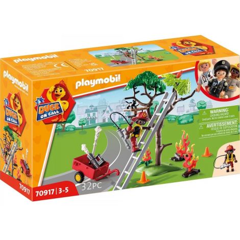 Playmobil D.O.C. Acțiunea Pompierilor - Jucărie