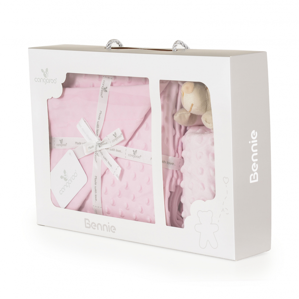 Set Cangaroo Bennie Pink - Confort maxim - imagine 4