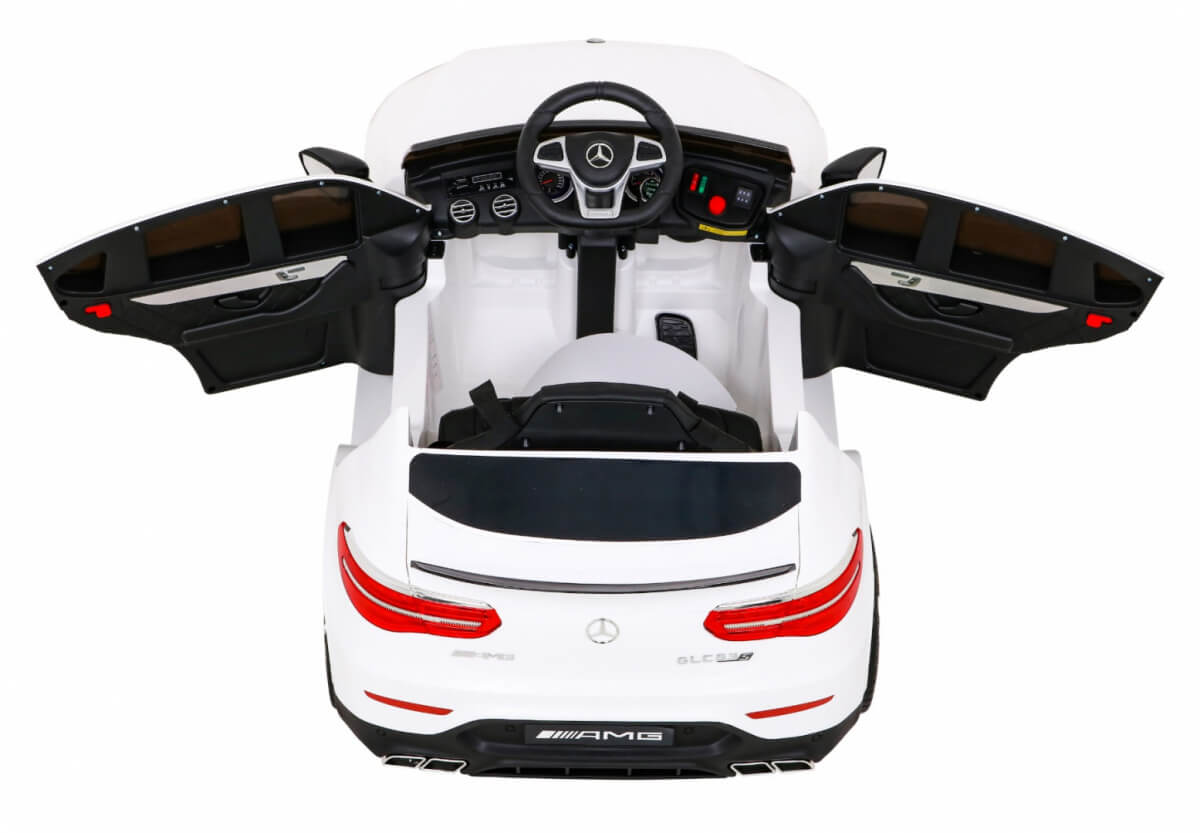 Masinuta Electrica Mercedes AMG GLC63s 4x4 Alb - imagine 5
