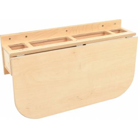 Birou pliabil Moje Bambino cu tablă și organizare - imagine 2