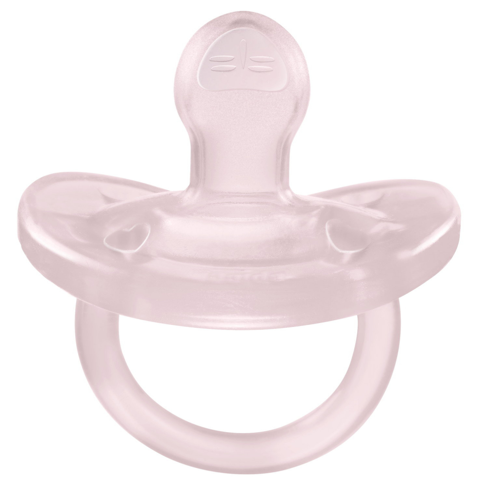 Suzeta Chicco PhysioSoft Roz 0-6 luni - imagine 2