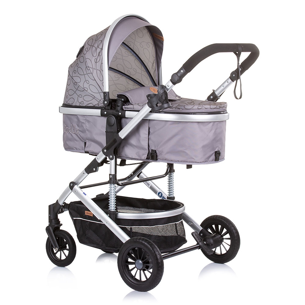 Chipolino Estelle 2 in 1 Glacier - Carucior Landou - imagine 2