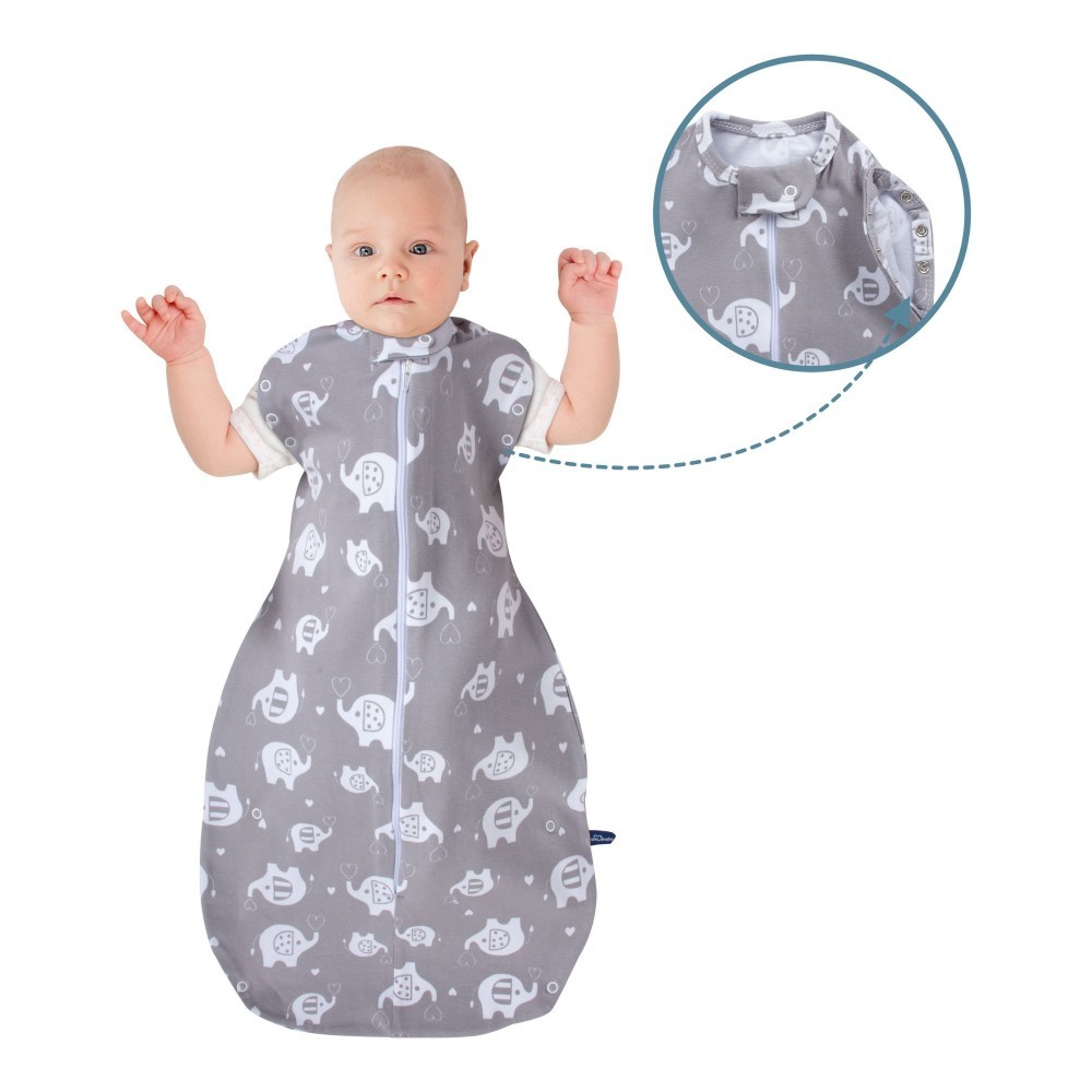 Sac de dormit 2 in 1 Sevibebe, 0-3 luni - imagine 3