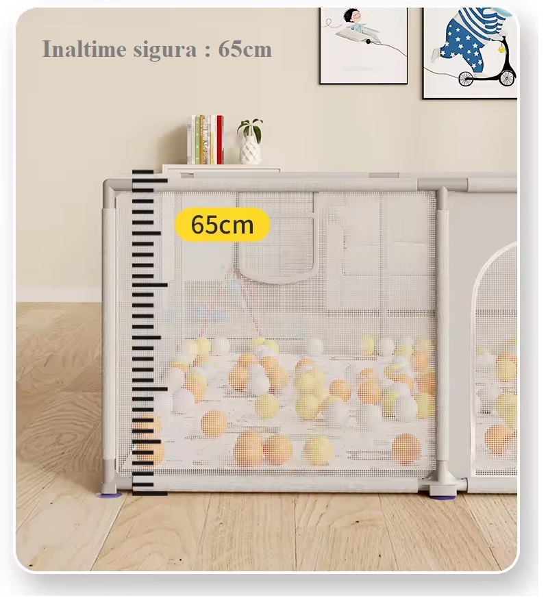 Tarc joaca Nichiduta Forest Beige - Siguranta maxima - imagine 3