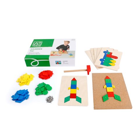 Joc constructii Forme Geometrice Toys for Life