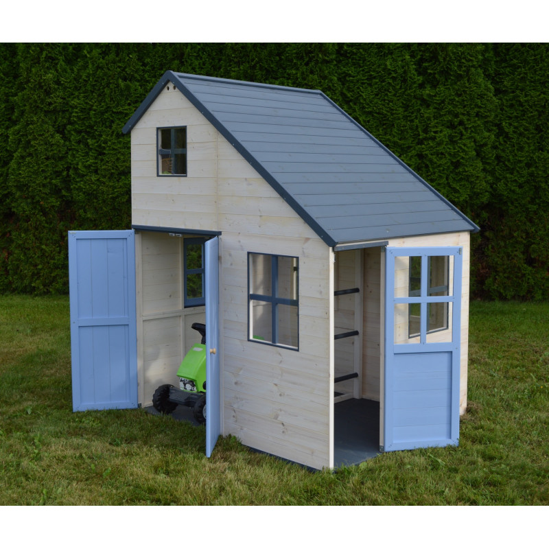 Casuta Gradina Wendi Toys Mansion - Lemn Premium