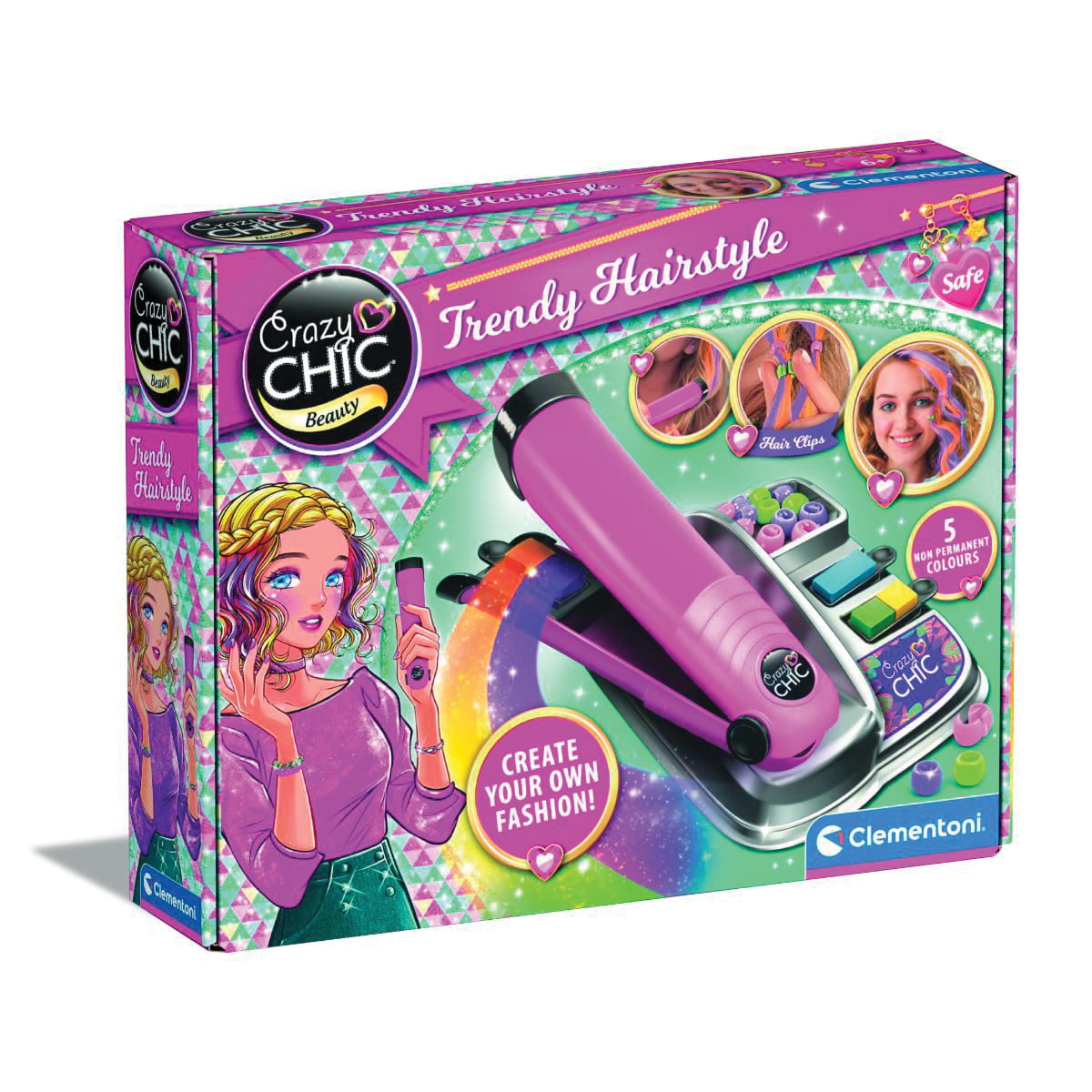 Studiu Hairstyle Clementoni Crazy Chic