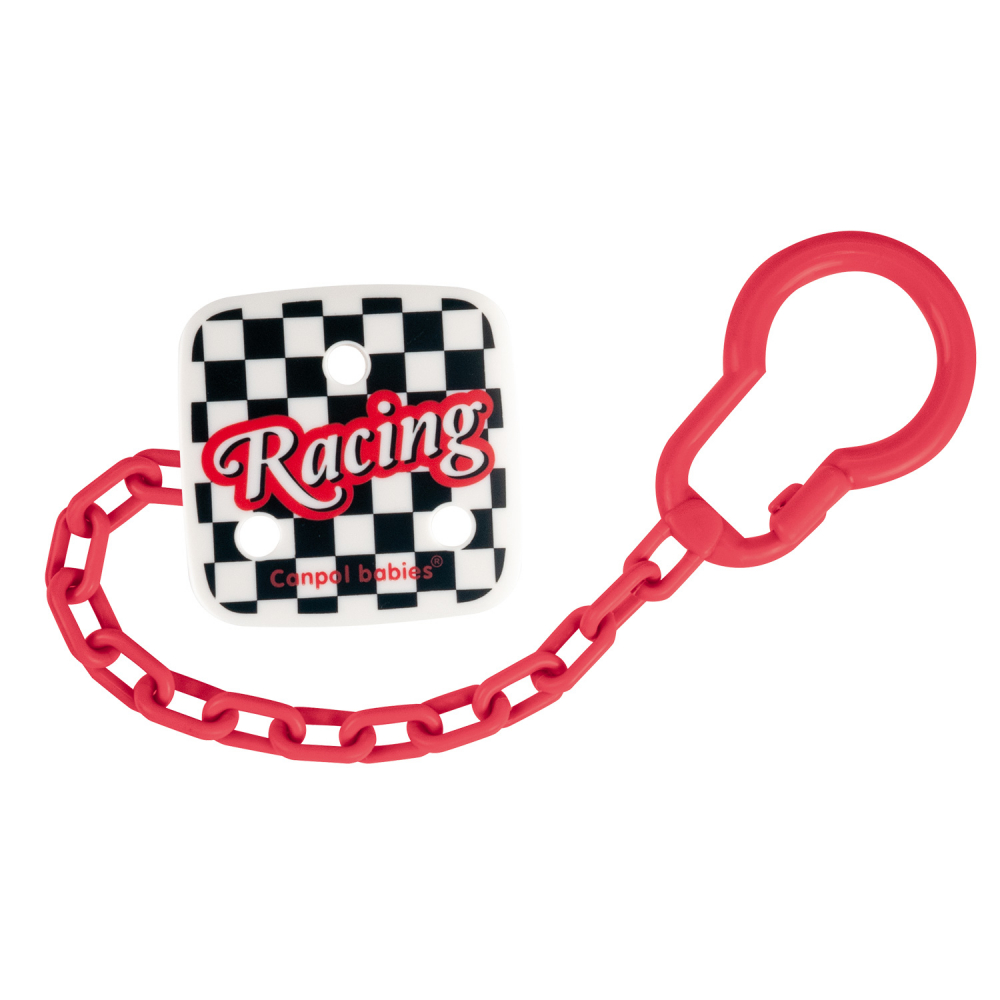 Lanț Suzetă Canpol Racing cu Clip Prindere - imagine 2