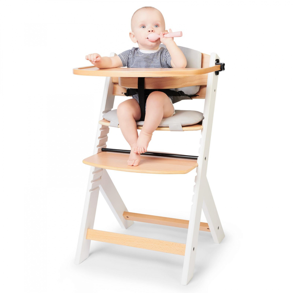 Kinderkraft Enock White 3-in-1 Scaun Masa - imagine 2