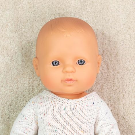 Păpușă Miniland Europeană Fata 32 cm Anatomică - imagine 4