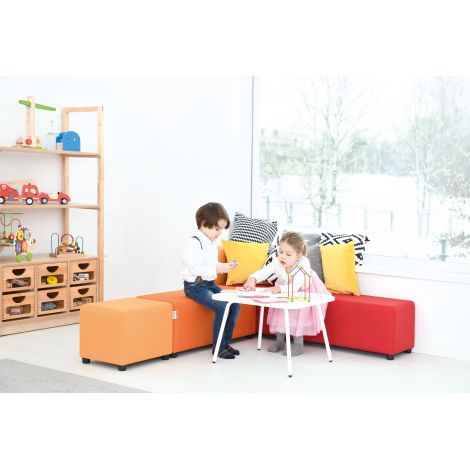 Masa Mini Albă Moje Bambino 60x60 - Spații Profesionale - imagine 3