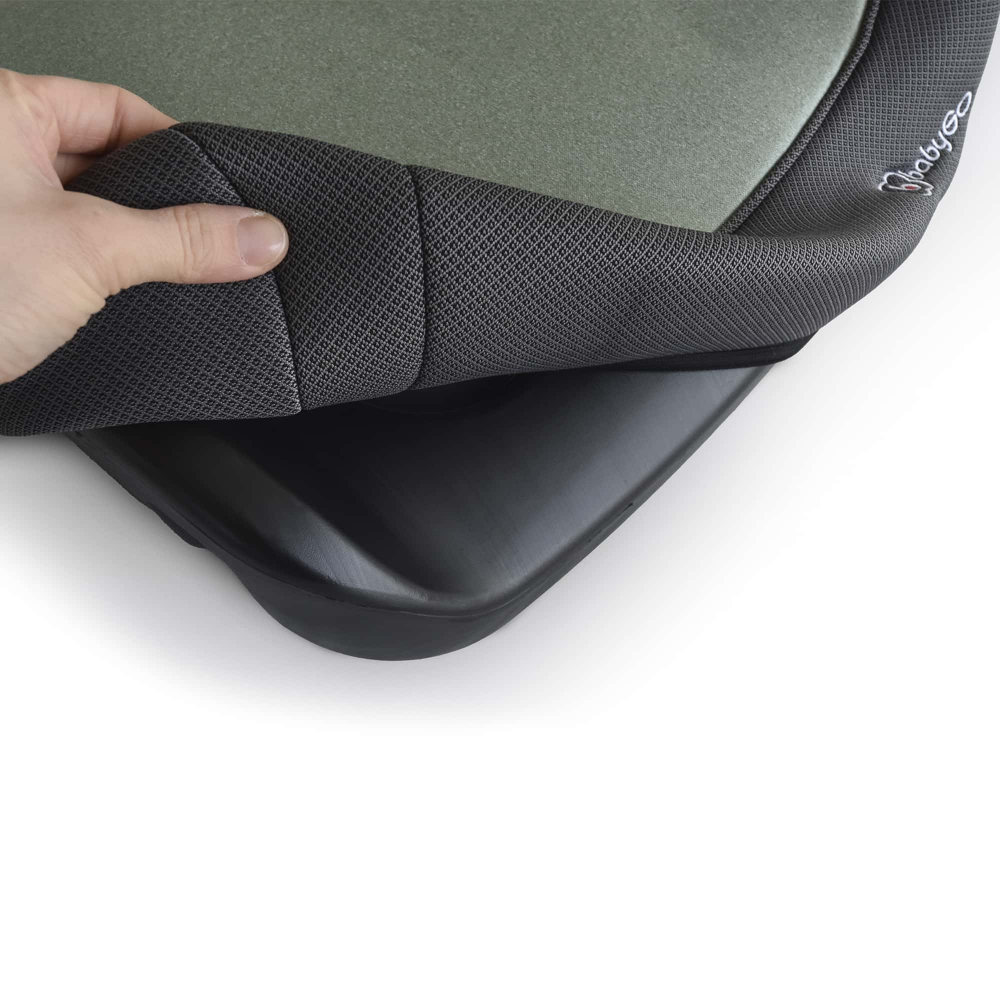 BabyGo Booster i-Size Melange 125-150 cm, Siguranță R129 - imagine 7