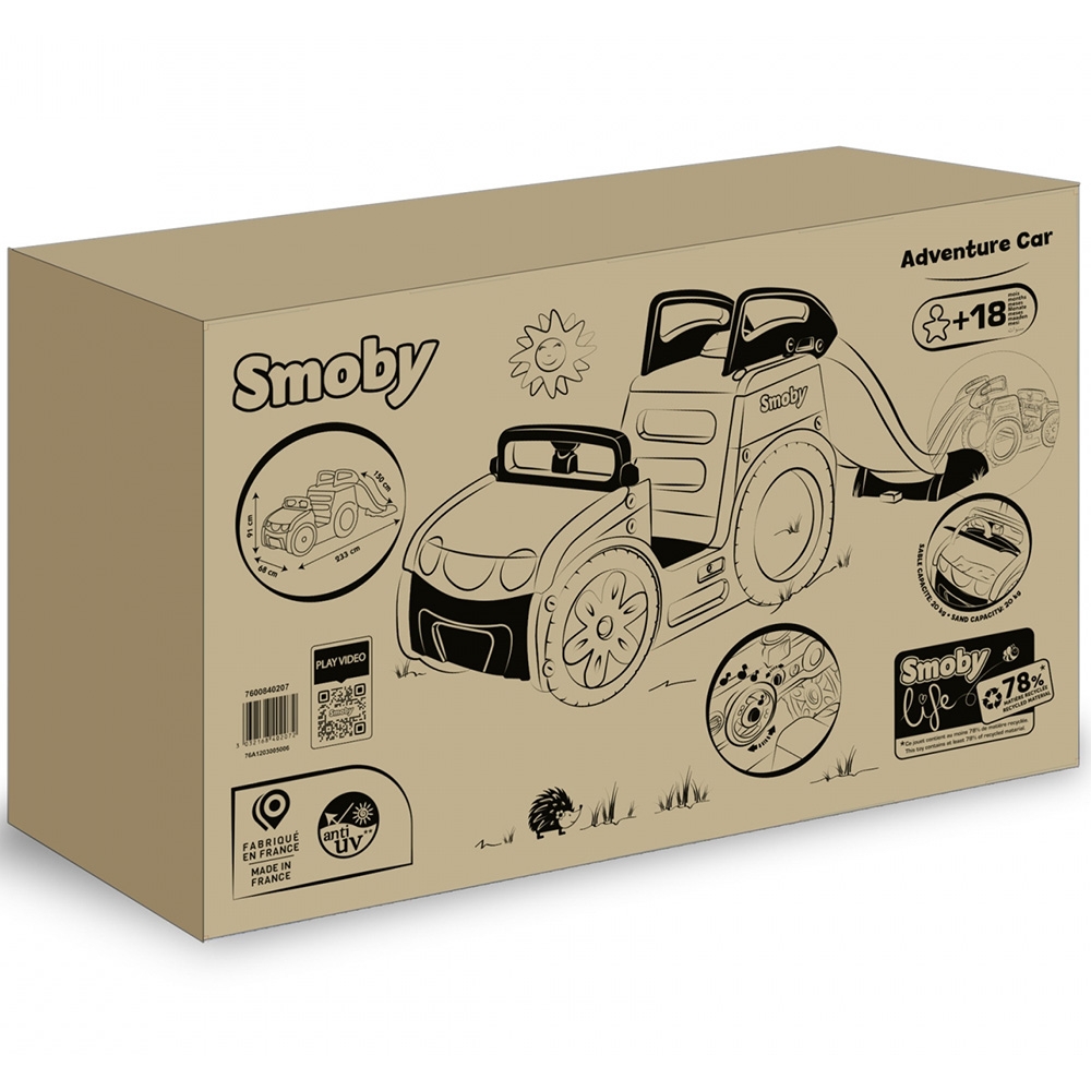 Centru Joacă Smoby Adventure Car - imagine 7