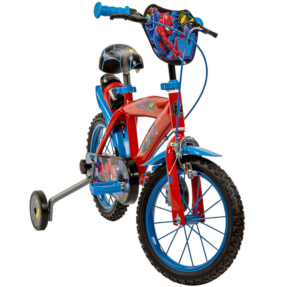 Bicicleta Huffy Spiderman 14" 4-6 ani - imagine 2