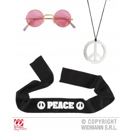 Set Hippie Carnaval Widmann | Accesorii Complete